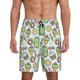 thumbnail image 1 of Fotbe Frog With Sweet Pantalones Cortos de Pijama para Hombre, Ropa de Dormir, Pantalones de Pijama Cortos para Hombre-4X-Large, 1 of 6