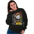 thumbnail image 4 of Rastafari Rebel Reggae Teddy Bear Sweatshirt for Men or Women Brisco Brands M, 4 of 6