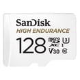thumbnail image 1 of Tarjeta de memoria SanDisk HIGH ENDURANCE Video Monitoring 128GB MicroSDXC + adaptador SD, 1 of 1