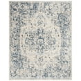 thumbnail image 2 of SAFAVIEH Charleston Zharko Floral Area Rug, Ivory/Navy, 8' x 10', 2 of 9
