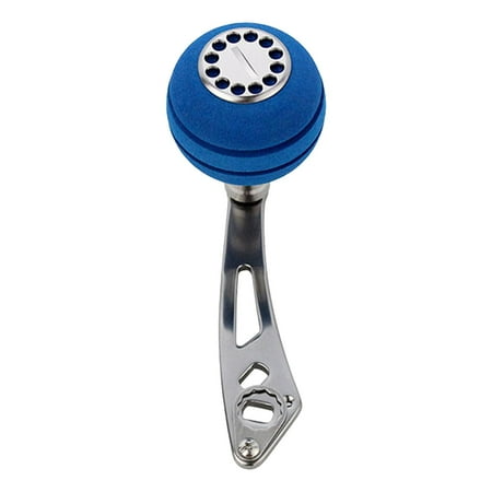 Fishing Reel Handle Replacement Aluminum Alloy for Outdoor Fishing Equipment Blue
