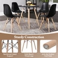 thumbnail image 5 of GVN Dining Room Table Set,Dining Table Set,5 Pieces Dining Table Set With Solid Wood Leg-Black, 5 of 13