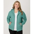 thumbnail image 5 of Hanes Women's and Women's Plus EcoSmart Full-Zip Fleece Hoodie, Sizes XS-4X, 5 of 7