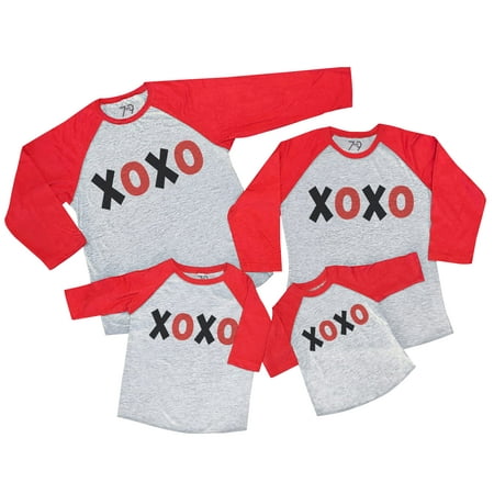 

7 ate 9 Apparel Valentine s Day Shirts - XOXO Red Shirt 2T