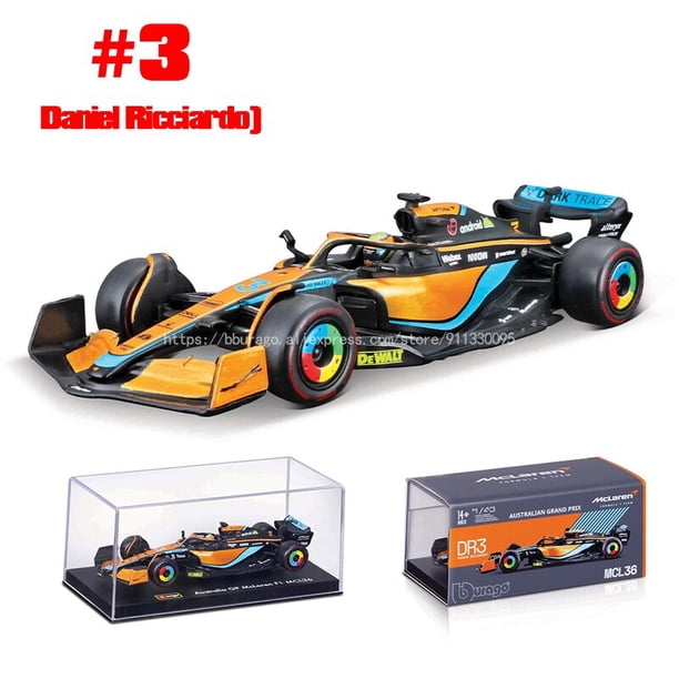 Bburago-Coche de aleación fundido a presión, modelo de coche de juguete coleccionable, último F1 2022, F1-75 Scuderia Ferrari, 16 #, Leclerc 55 # Sainz, regalo 1:43 Fivean unisex