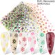 thumbnail image 1 of Copo de nieve Nail Foil Transfer Stickers Suministros de arte de uñas de Navidad Nail Foil Transfers Calcomanías Láser Copos de nieve blancos Árbol de Navidad Elk Star Nails Foils Diseño Consejos de m kaili Sencillez, 1 of 4