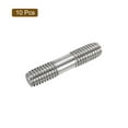 thumbnail image 3 of 10Pack M6x25mm 304 Stainless Steel Double End Threaded Stud Screw Bolt for House Maintenance, 3 of 6