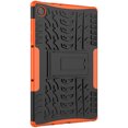 thumbnail image 5 of Case for Lenovo Tab M10 HD 2nd Gen Case, Full-Body Heavy Duty Rugged Protective Cover Case with Kickstand Cover for Lenovo Tab M 10 HD 2nd Gen (TB-X306F /TB-X306X) 10.1" 2020 - Orange, 5 of 8