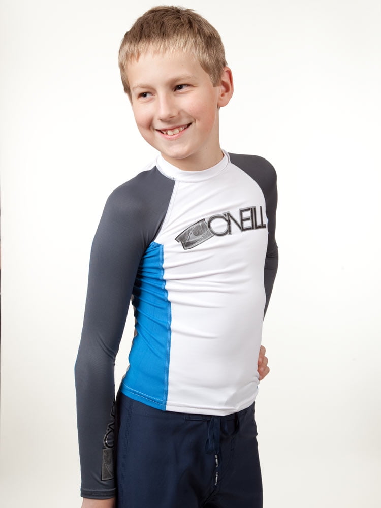 kids long sleeve swim shirt