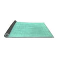 thumbnail image 2 of Ahgly Company Indoor Rectangle Abstract Light Blue Modern Area Rugs, 2' x 4', 2 of 4