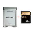 thumbnail image 3 of onefavor 32GB 16GB U3 SDHC Memory 90MB/s SD card with adapter PCMCIA card reader for Mercedes Benz MP3 memory Card, 3 of 5