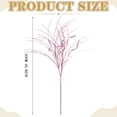 thumbnail image 3 of Clearance Under $1 Pink Glitter Branch Christmas Table Decoration with Sequins and Flexible Stems - 1 Piece, 3 of 5
