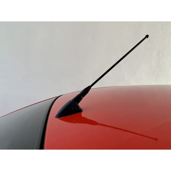 7" inch Black Stainless Antenna Mast Power Radio for MAZDA 2 2011-2024 Brand New