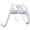 Solid White, variant on eXtremeRate Solid White Trim Shell w/ Accent Rings Replacement Clip Shell for ps5 Controller BDM-010/020/030/040