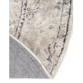 thumbnail image 3 of Unique Loom Portland Collection Area Rug - Central (4' 1" x 6' 1" Oval Ivory/Gray), 3 of 11