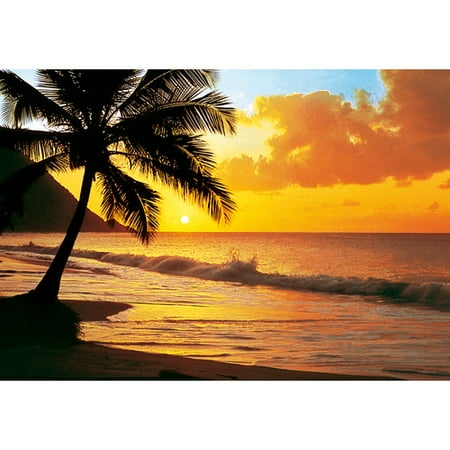 Brewster Home Fashions Ideal Decor Pacific Sunset Wall Mural