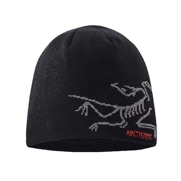 Arcteryx Chapeau Tricoté de Mode Sauvage d'Extérieur d'Automne et d'Hiver Chaud de Ski avec Protection des Oreilles