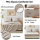 thumbnail image 5 of Juego de ropa de cama CozyLux Queen con edredón, sábanas de 7 piezas, 5 of 8