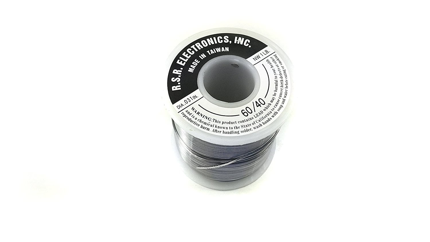 Solder Roll (Thickness 0.062") (Weight 1lb) by, Solder Roll Resin Core By RSR ELECTRONICS