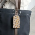 thumbnail image 6 of Square 2Pack PU Leather Polka Dot Cruise Luggage Tag with Privacy Cover and Stainless Steel Ring - Suitable for Travel Handbags Backpacks Luggage Tags, 6 of 6