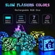 thumbnail image 2 of Juego de dados LED FONVGOGO Light Up DND con funda de carga de 7 colores, 2 of 7