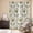 Off-White, variant on Vintage Palm Trees Kitchen Curtains Window Panels, Summer Botanical Retro Art Insulated Window Treatment Curtain, Grommet Curtains for Bedroom/Living Room/Bathroom, 2 Piece 42"Wx84"L
