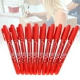 thumbnail image 4 of Quick-Drying Marker Pen, Double-End Marker Pen Convenient For Writing Ergonomic Design No Fading Quick-drying Ink  For Marker Pen For Drawing Black,Red,Blue, 4 of 8