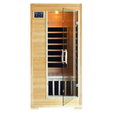 Heat Wave SA2402 Buena Vista 1 Person Sauna with Carbon Heaters