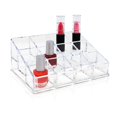 thumbnail image 3 of Soporte para esmalte de uñas Isaac Jacobs, acrílico transparente, 12 compartimentos, 3 of 4