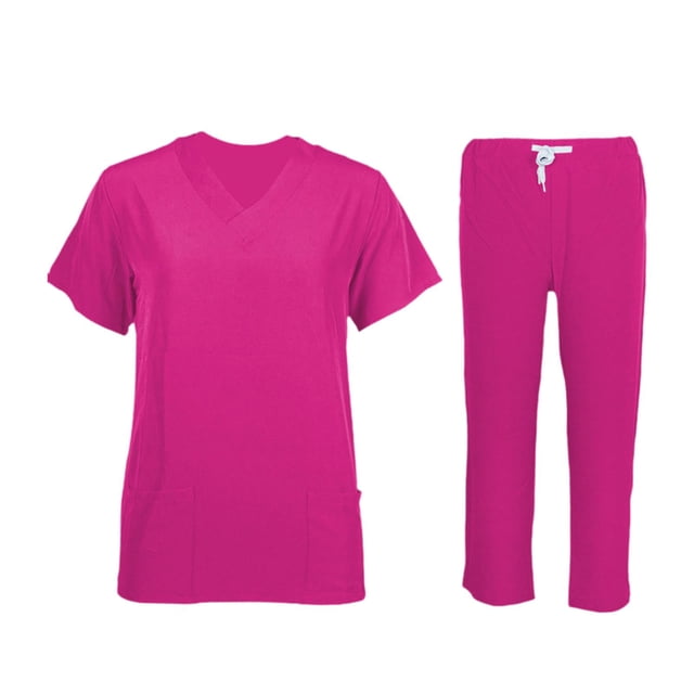 Conjunto de uniforme exfoliante jinwen para mujer S