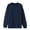 Navy, variant on Zpanxa Women's Classic Fit T-Shirt Long Sleeve Round Neck Basic Top Breathable Cotton Layering Piece Minimalist Casual Tee