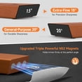 thumbnail image 4 of Rolling Knife Sharpener with Diamond and Ceramic Discs 15 °   and 20 °   Magnetic Angle for Kitchen and Pocket Knives, 4 of 6