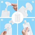 thumbnail image 5 of GIXUSIL 20Pcs 30ml Leakproof Travel Pouches for Toiletries,TSA Approved,Travel Size Portable Containers,Stand Up Pouch,Refillable Travel Accessories for Shampoo Conditioner Lotion Soap Liquids ，White, 5 of 6