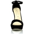 thumbnail image 4 of annie platform heels, black, 5.5, 4 of 5