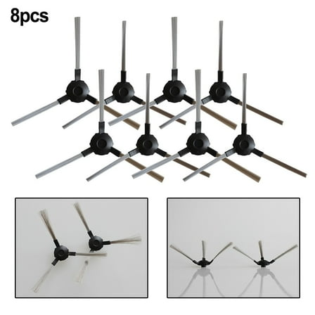 8PC Spare Side Brush for iCLEBO G5 for Kitfort KT-552 КТ-566 vacuum cleaner