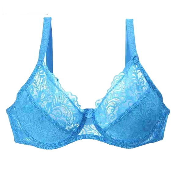 SPZTSX Women's Underwire Lace Bralette - Full Coverage Sexy Everyday Lingerie, Non-Padded