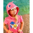thumbnail image 3 of Pinkfong Baby Shark Little Girls Costume Dress Newborn to Little Kid, 3 of 5