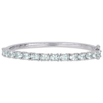 Everly Women's Aquamarine Sterling Silver Bracelet