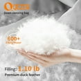 thumbnail image 6 of QEZER Adult 3-Season (40℉-53℉) Portable Ultralight Down Sleeping Bag for Camping, Hiking & Backpacking, 6 of 7