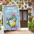 thumbnail image 3 of Happy Mother''s Day Garden Flag Floral Love Mom Mother Day Flag Banner for Outside Yard Decorations Gift for Mom Mother Double Side 28 X 40 Inch, 3 of 5