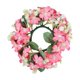 thumbnail image 2 of CaiYueKe Artificial Floral Wreath Candle Ring Holder Wedding Home Decor Centerpiece for Table Fireplace Mantel Living Room Rustic Farmhouse Spring Summer Decorations, 2 of 7