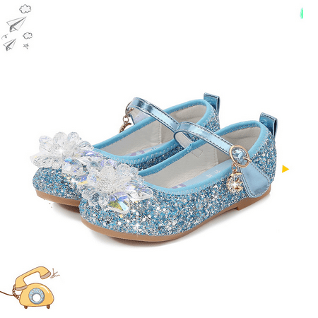 

Girls Mary Jane School Dress Shoes Low Heel Princess Party Wedding Bridesmaids Shoes (Toddler/Little Kid/Big Kid)