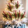 thumbnail image 5 of 2026 Christmas Home Party Decoration Christmas Artificial Branches For Vase Fillers Home Table Mantel Christmas House Decor Christmas Celebration Party Supplies, 5 of 5