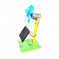 thumbnail image 3 of Flmtop DIY Fan Toy Solar Powered Physics Circuit Experiment Mini Kids Education Toy Kids Science Kits, 3 of 8