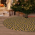 thumbnail image 6 of Yiaed Candy Corn Print Christmas Tree Skirt , Tree SkirtsTree Mat for Christmas Winter Holiday Indoor Decorations-36", 6 of 7