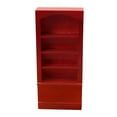 thumbnail image 1 of 1Pc Bookcase Model Imitation Wooden Bookcase Toy Simulation Prop for Decor, 1 of 5