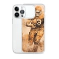thumbnail image 2 of Clear Case for iPhone® Football Player Photo Cover Gift For Him (iPhone 14 Pro Max), 2 of 2