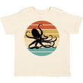 thumbnail image 3 of Inktastic Octopus Vintage Sunset Boys or Girls Toddler T-Shirt, 3 of 5