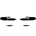 thumbnail image 5 of Rvinyl Tail Light Tint Covers Compatible with BMW X7 2019-2025 - Blackout Smoke, 5 of 10