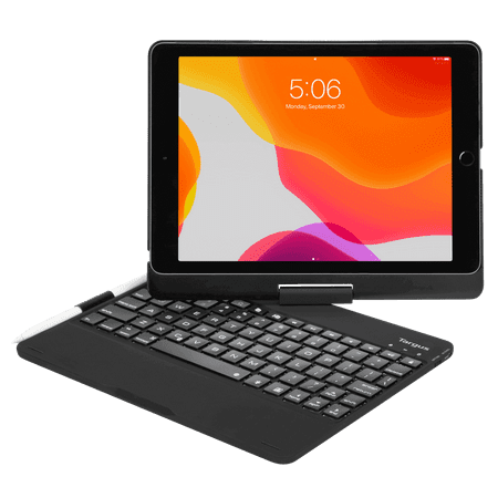 Targus - VersaType™ for iPad® (9th/8th/7th gen.) 10.2-inch, iPad Air® 10.5-inch, iPad Pro 10.5-inch - Black